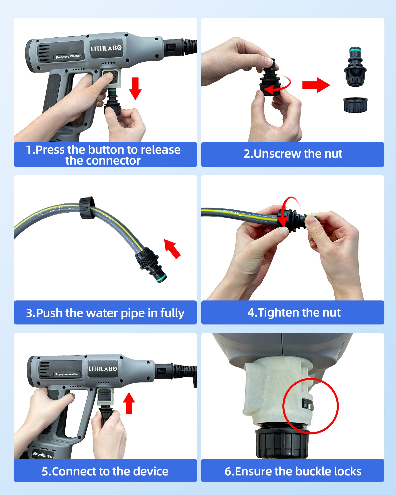 Kabelloser Hochdruckreiniger