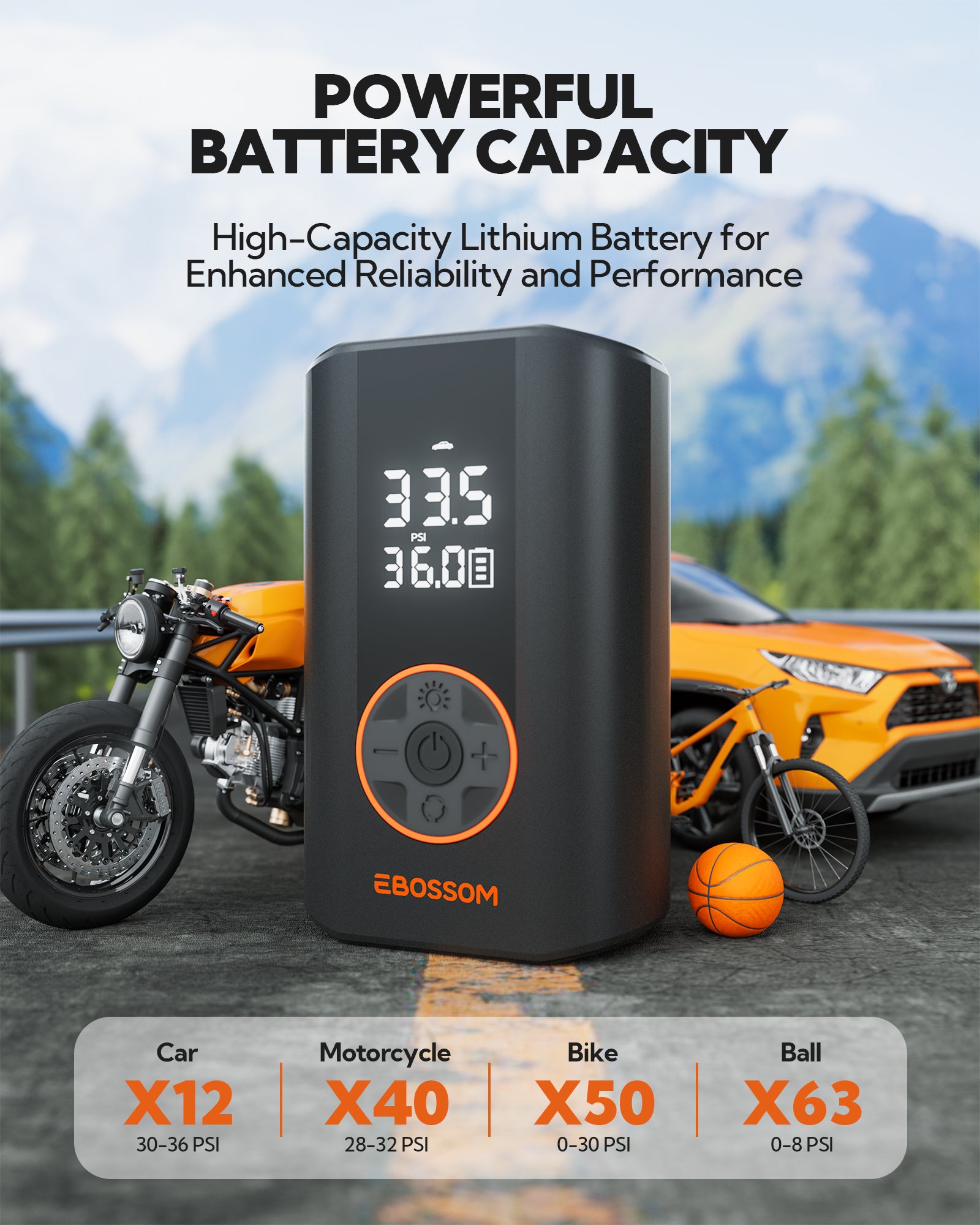 Mini Cordless Air Pump I5