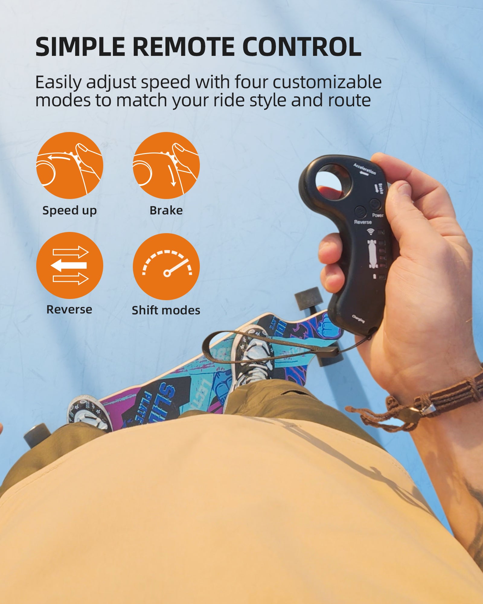 EBOSSOM Electric Skateboard 37"