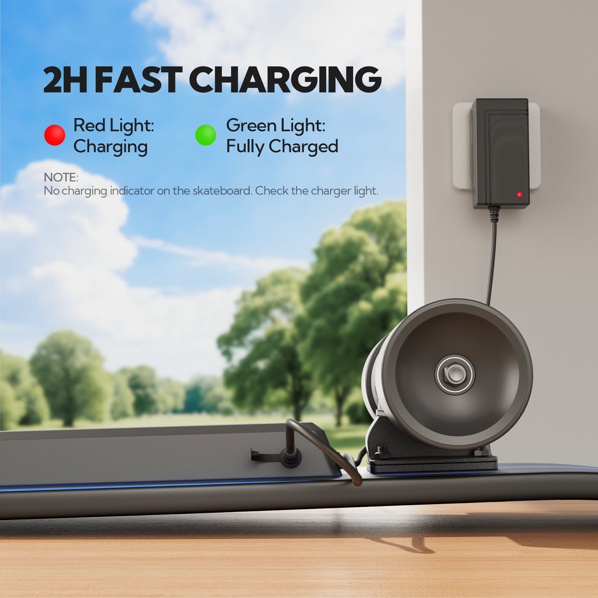 EBOSSOM Electric Skateboard 27"