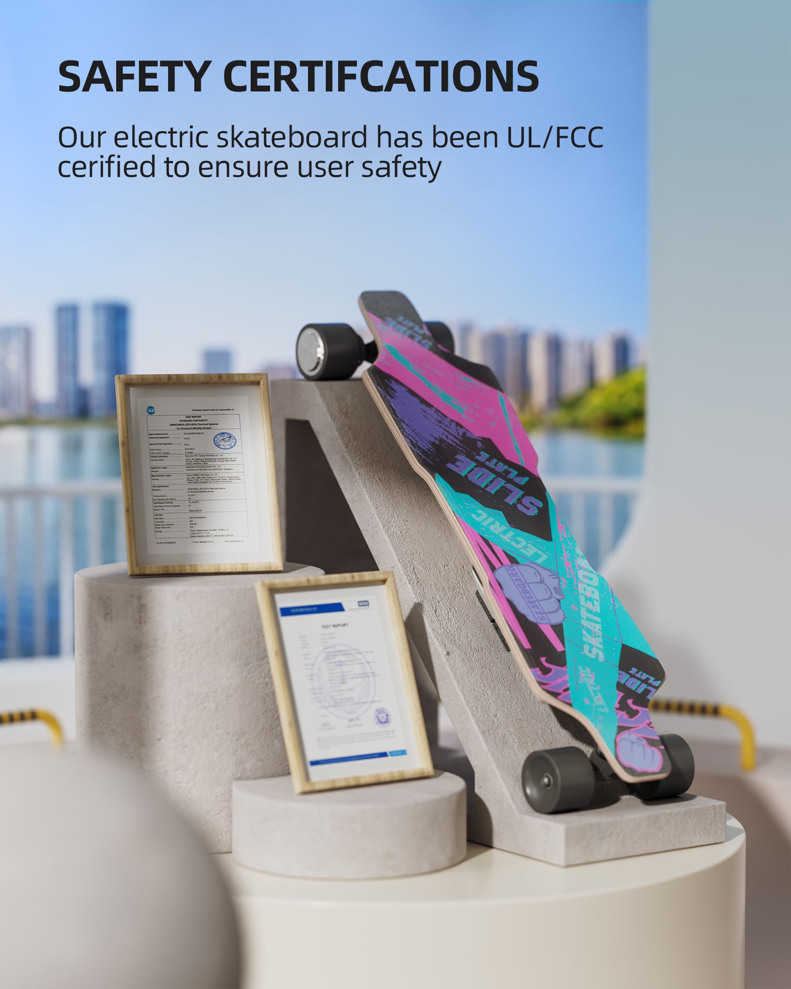 EBOSSOM Electric Skateboard 37"