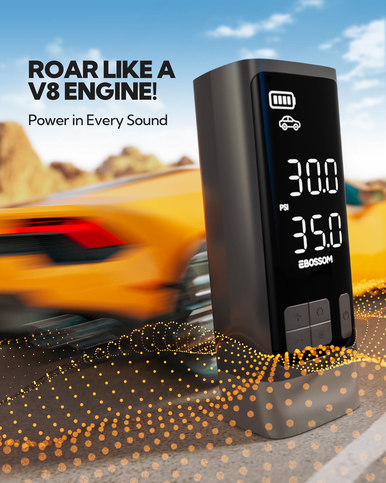 Tire Inflator Luxe X8 Portable Air Compressor