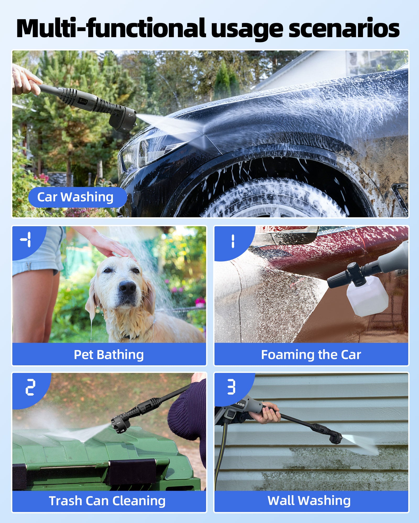 Kabelloser Hochdruckreiniger